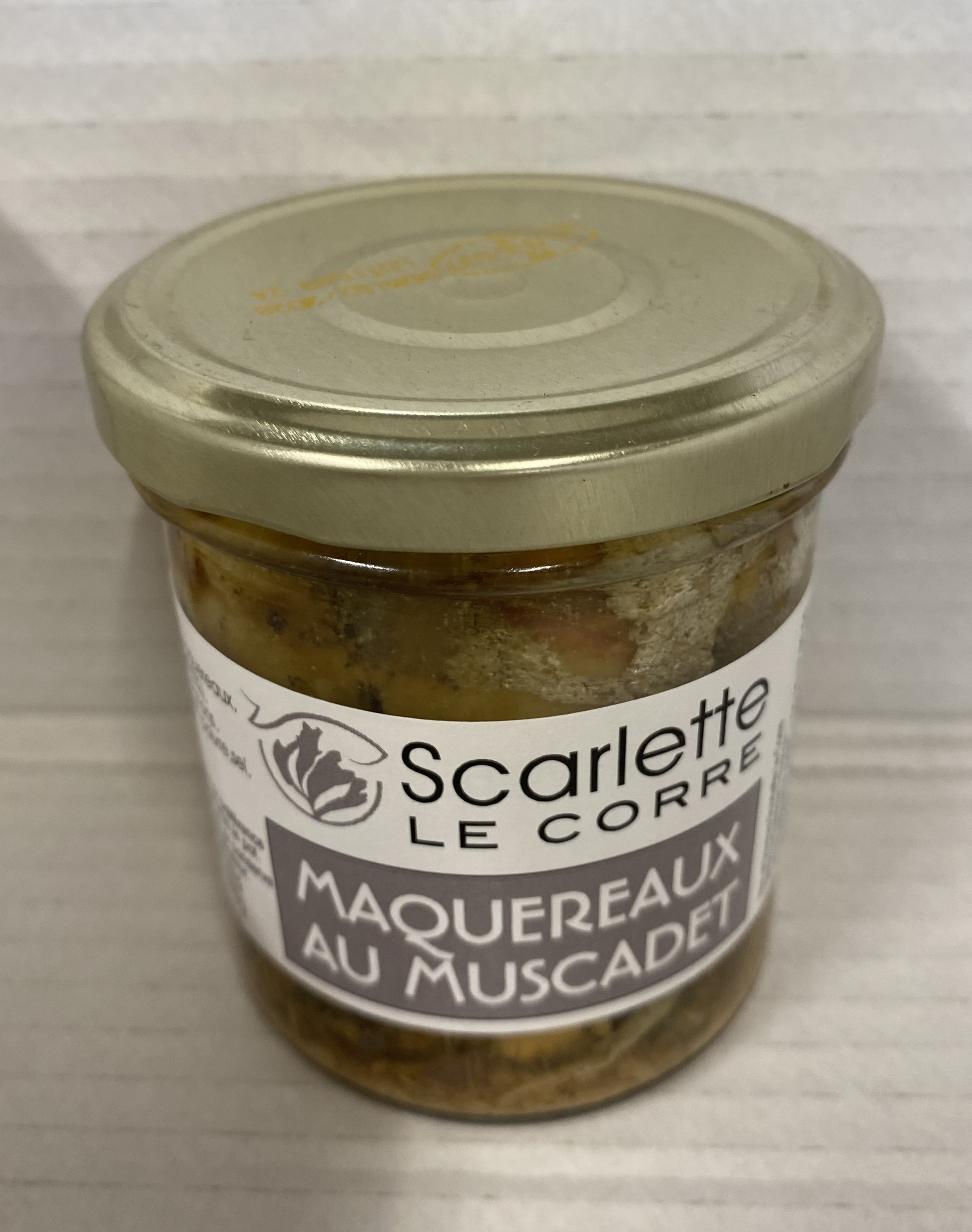 PROMO DATE COURTE: Maquereaux Muscadet- Verrine de 180g